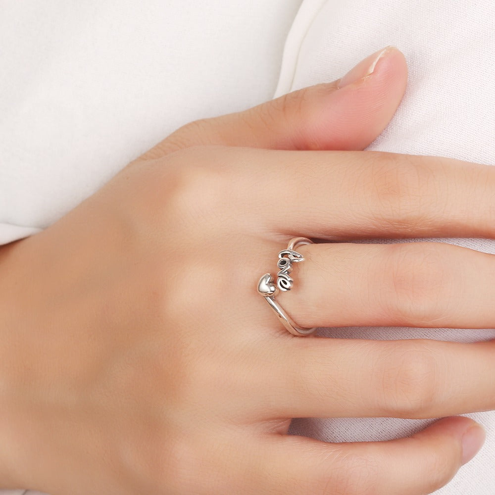 Hjerte ring med