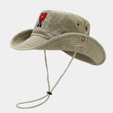 Hjerteformet bøllehat Beige
