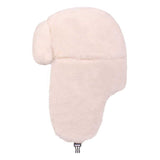 Hvid pelshue Standardtitel