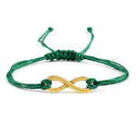 Infinity armbånd grøn