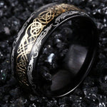 Keltisk drage ring