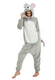 Kigurumi Mus Grå mus / S (148-159CM)