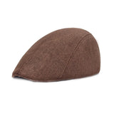 Klassisk baret Brun
