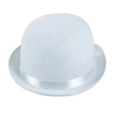 Klassisk bowlerhat Hvid