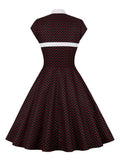 Klassisk rockabilly-kjole