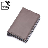 Kortholder med RFID-beskyttelse Grå