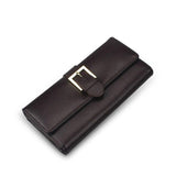 Læderpung til dame Sort