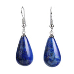 Lapis Lazuli dråbe øreringe