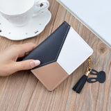 Lille moderne pung Sort