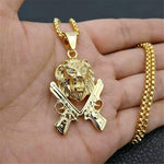 Lion Guns guld halskæde