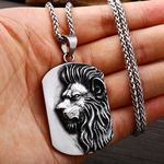Løve halskæde til mænd