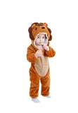 Løve kigurumi til baby