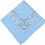 Lyseblå bandana