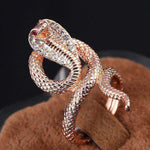Lyserød kobra ring online