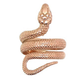 Lyserød slange ring