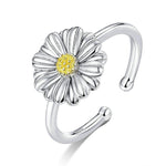 Marguerit ring sterlingsølv