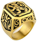 Middelalderlig løve ring