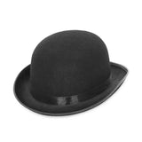 Minimalistisk bowlerhat Sort