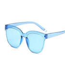 Moderne solbriller Blå