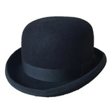 Mørkeblå bowlerhat