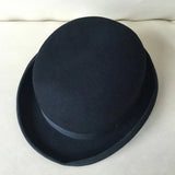 Mørkeblå bowlerhat