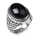 Onyx sten ring