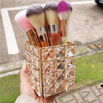 Organizer til makeup-børster vintage