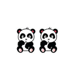 Panda øreringe Kawaii