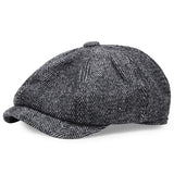 Peaky Blinders baret Mørkegrå