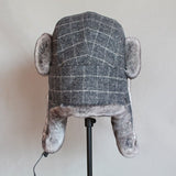 Pelshue i vegansk læder