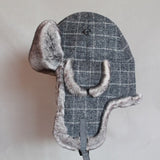 Pelshue i vegansk læder