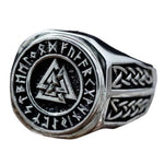 Ring med Valknut symbol