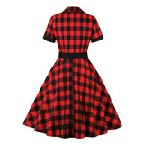 Rockabilly ternet kjole