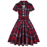 Rockabilly-ternet kjole S