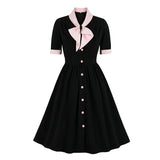 Rockabilly vintage kjole S