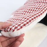 Rosa og hvid pelshat Standardtitel