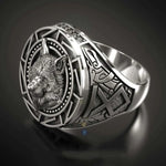 Signet ring viking ulv online