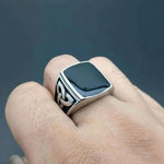 Signet ring vintage herre