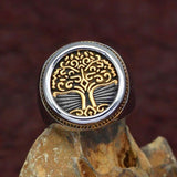 Signet ring Yggdrasil smykke