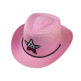 Sjov cowboyhat til børn Rose