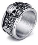 Skull Punk ring