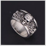 Skull Punk ring
