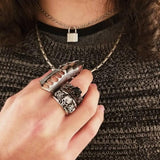Skull Punk ring