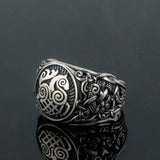 Sleipnir sølv ring