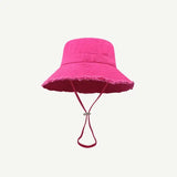 Slidt bøllehat Fushia