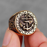 Sømandens signet ring 1001 Smykker