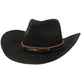 Sort stråhat trilby Standardtitel