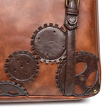 Steampunk rygsæk Brun