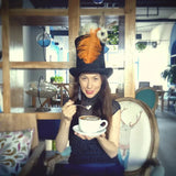 Stor cylinderhat