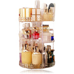 Stort drejeligt makeup organizer